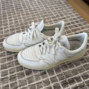 New Balance T500 White Sneakers.